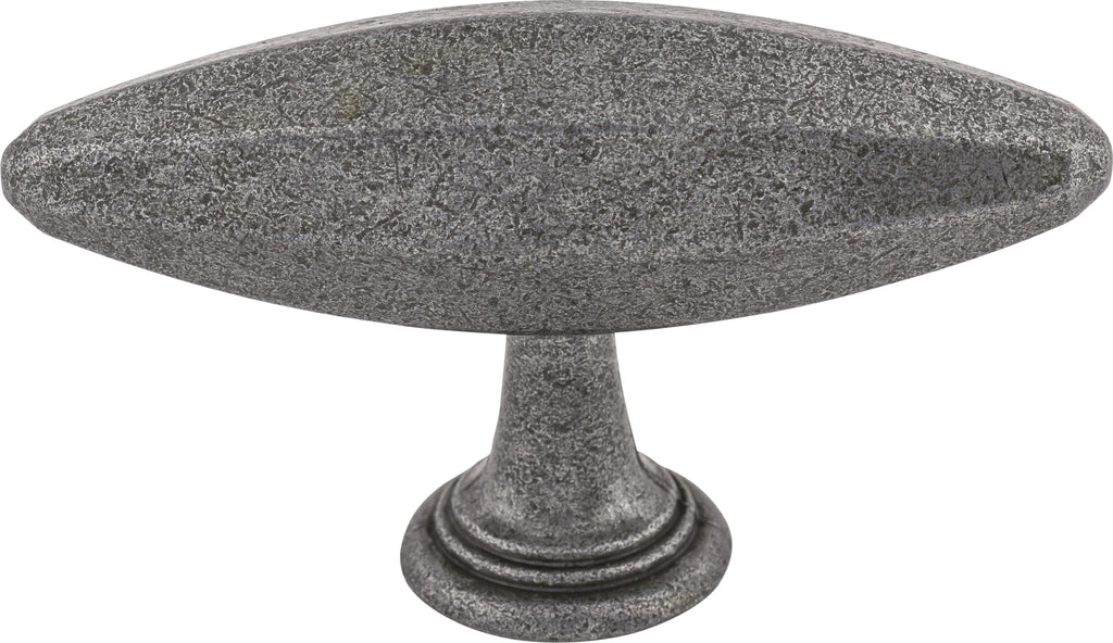 Top Knobs Chareau Series 3"L T-Handle, Black Iron
