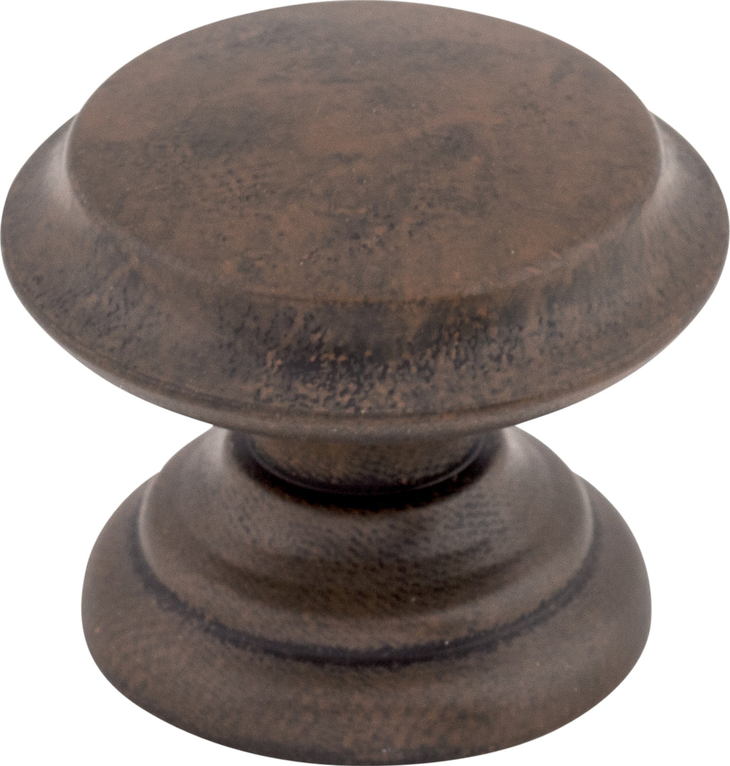 Top Knobs Flat Top Series 1-3/8"L Knob, Patina Rouge