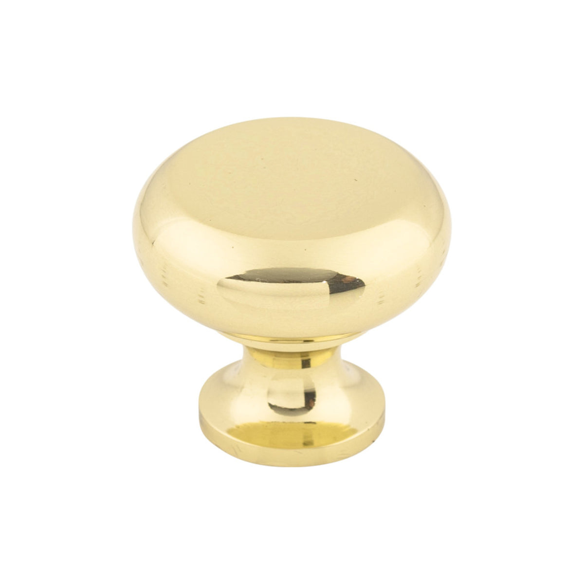 Flat Faced 1 1/4" Diameter Round Knob