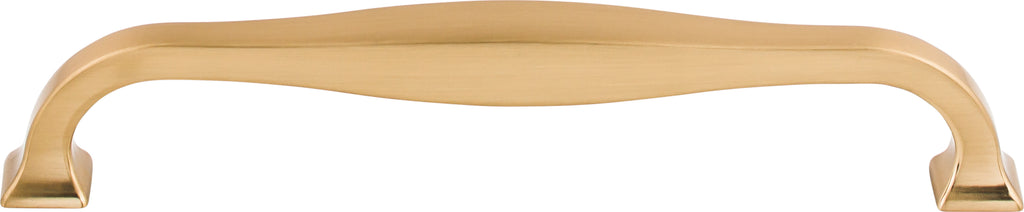 Top Knobs Contour Series 6-5/16"(160mm) CC Pull, Honey Bronze