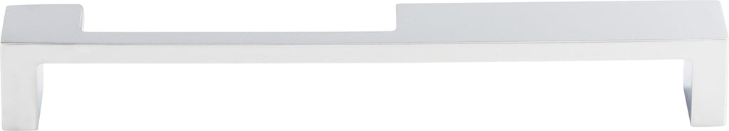 Top Knobs Modern Metro Series 7"(178mm) CC Notch Pull, Polished Chrome