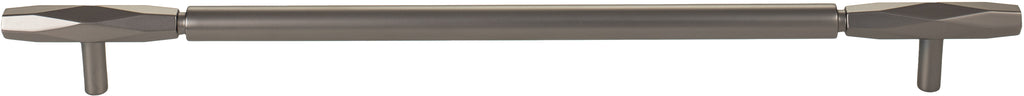 Top Knobs Kingsmill Series 18"(457mm) CC Appliance Pull, Ash Gray