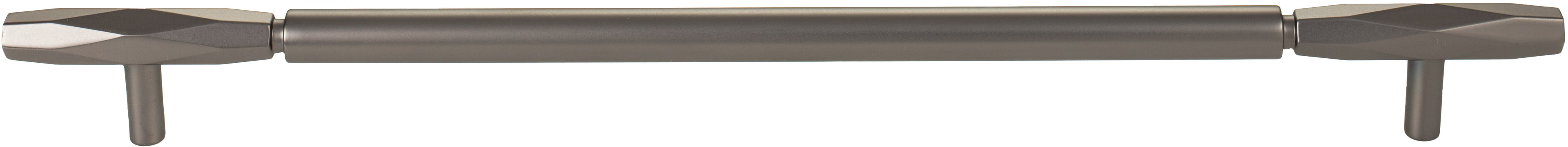 Top Knobs Kingsmill Series 18"(457mm) CC Appliance Pull, Ash Gray