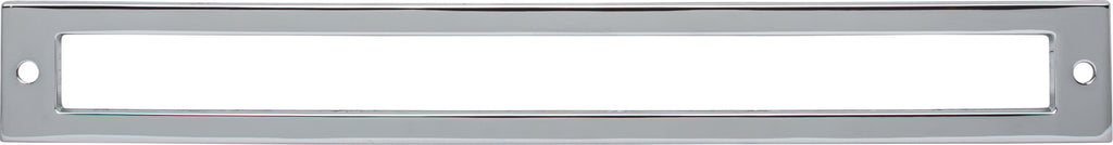Top Knobs Hollin Series 8-13/16"(223mm) CC Backplate, Polished Chrome