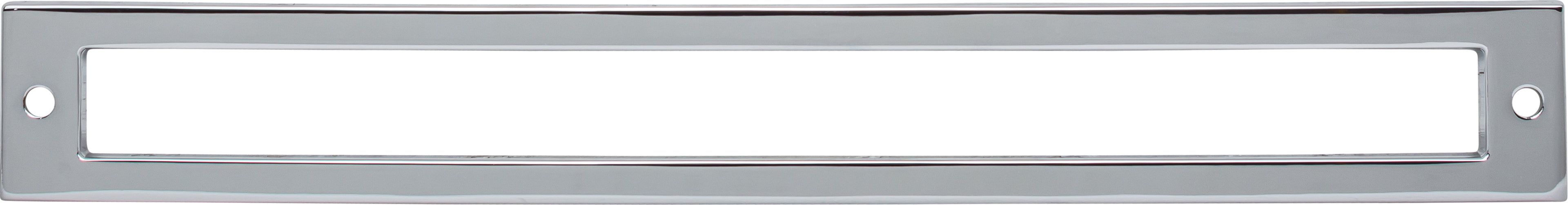 Top Knobs Hollin Series 8-13/16"(223mm) CC Backplate, Polished Chrome