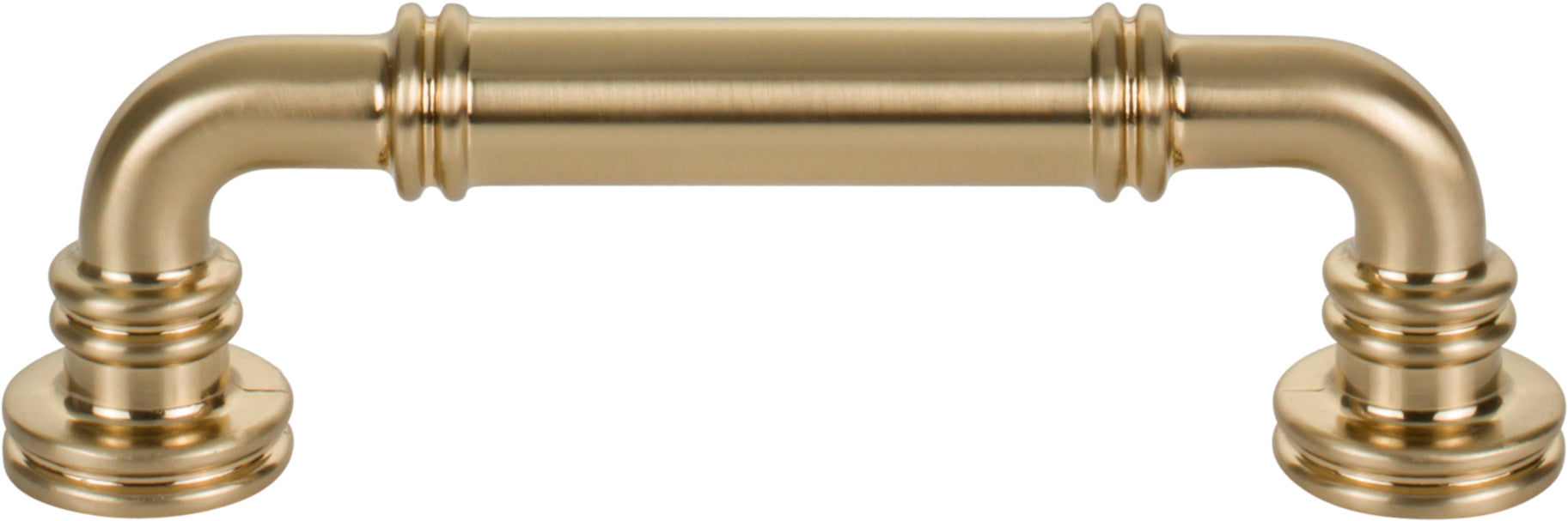 Top Knobs Cranford Series 3-3/4"(95mm) CC Pull, Honey Bronze