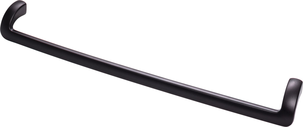 Top Knobs Kentfield Series 12"(304mm) CC Pull, Flat Black