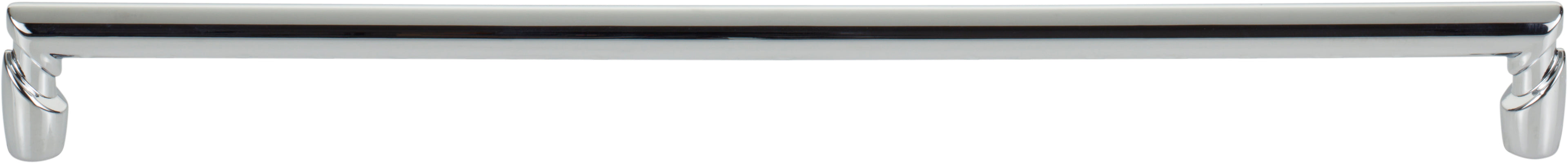 Top Knobs Florham Series 12"(304mm) CC Pull, Polished Chrome