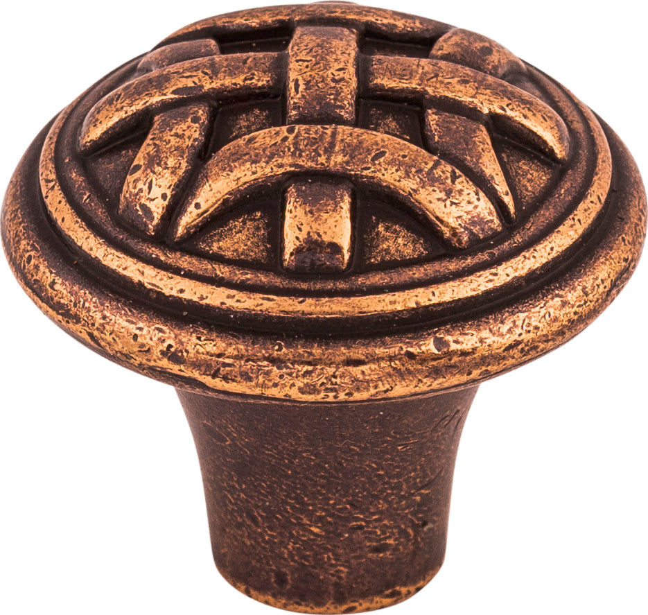 Top Knobs Celtic Series 1"L Knob, Old English Copper
