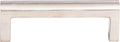 Top Knobs Ashmore Series 3-3/4"(95mm) CC Pull, Brushed Stainless Steel