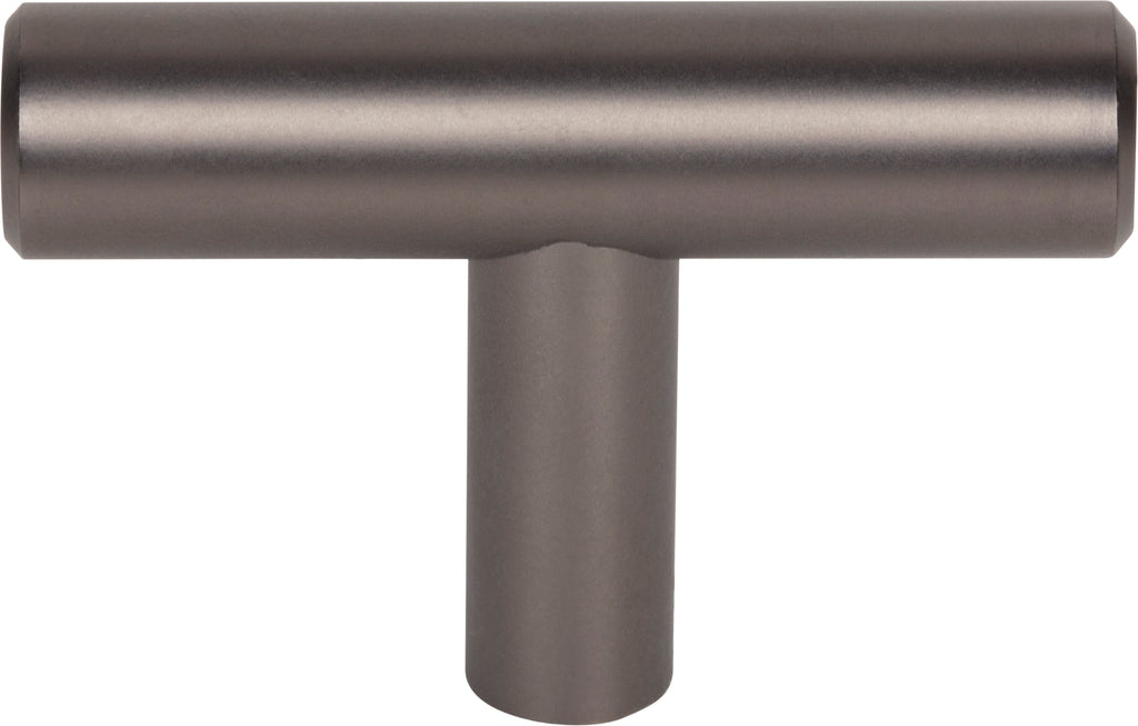 Top Knobs Hopewell Series 2"L T-Handle, Ash Gray