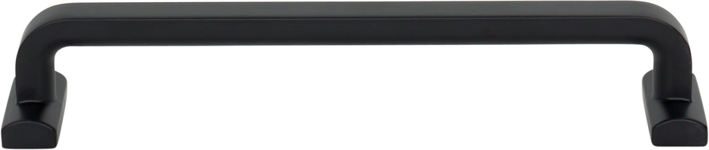 Top Knobs Harrison Series 6-5/16"(160mm) CC Pull, Flat Black