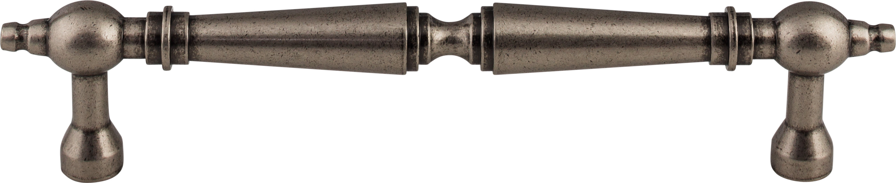 Top Knobs Asbury Series 7"(178mm) CC Pull, Pewter Antique