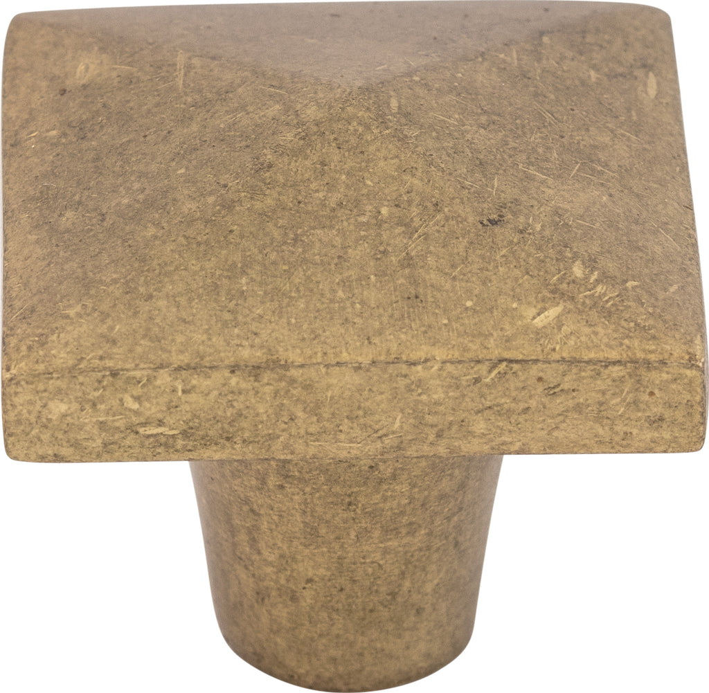 Top Knobs Aspen Square Series 1-1/2"L Knob, Light Bronze