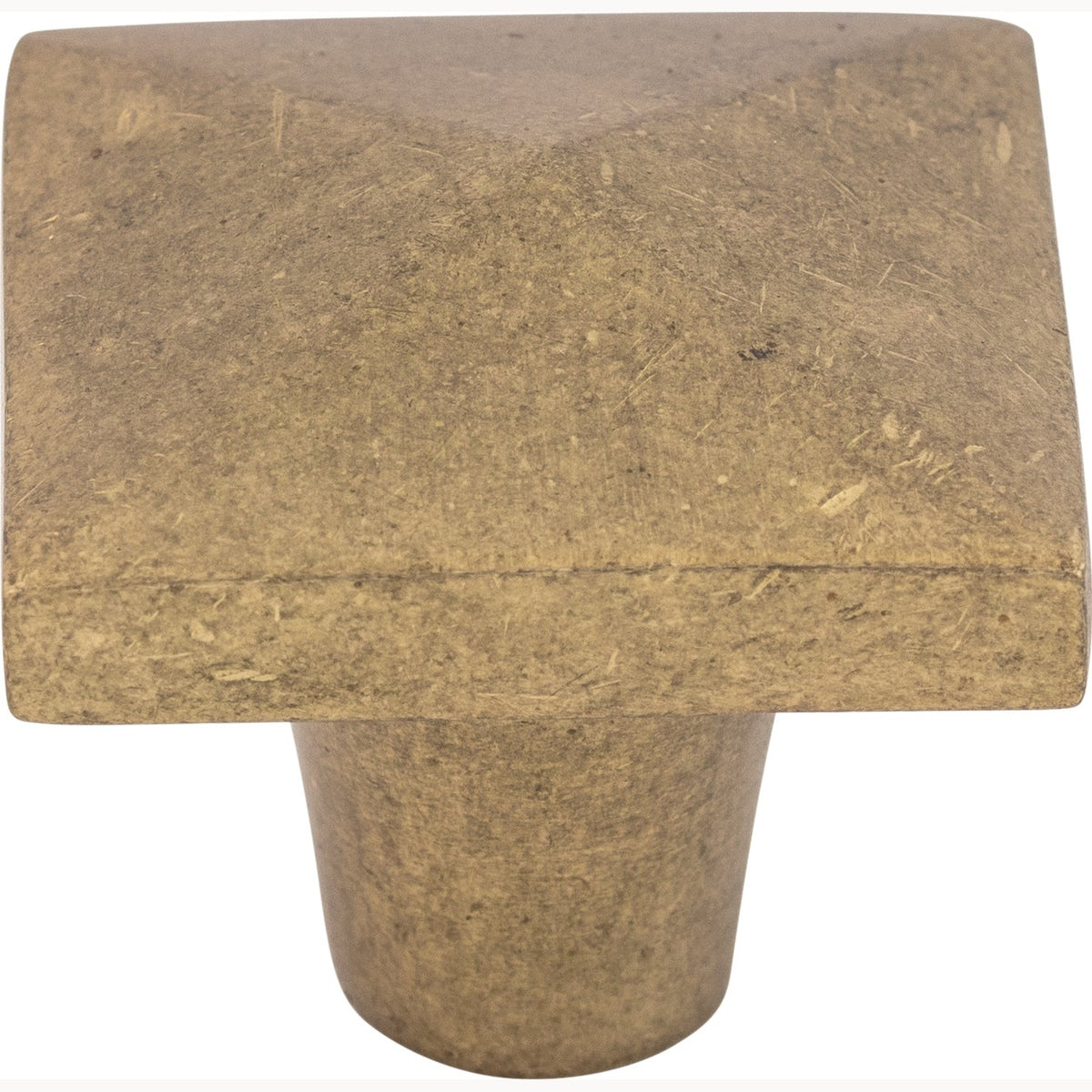 Top Knobs Aspen Square Series 1-1/2"L Knob, Light Bronze