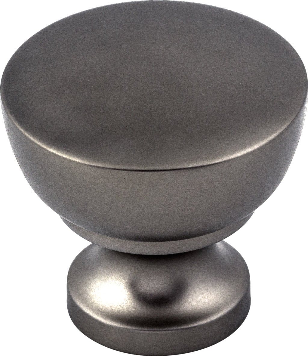 Top Knobs Bergen Series 1-1/4"L Knob, Ash Gray