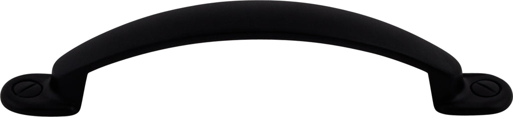 Top Knobs Arendal Series 3-3/4"(95mm) CC Pull, Flat Black