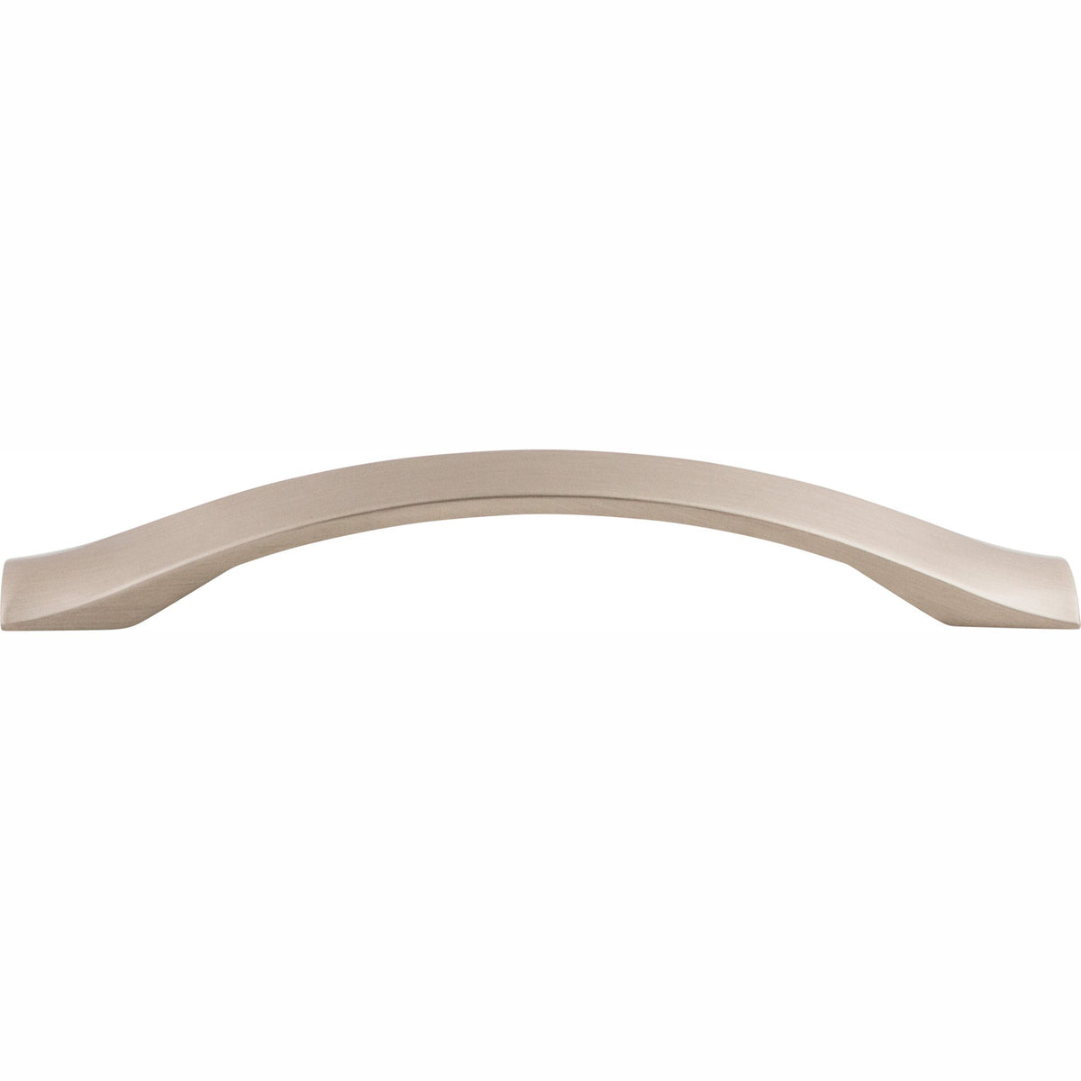 Top Knobs Crest Series 5-1/16"(128mm) CC Pull, Brushed Satin Nickel