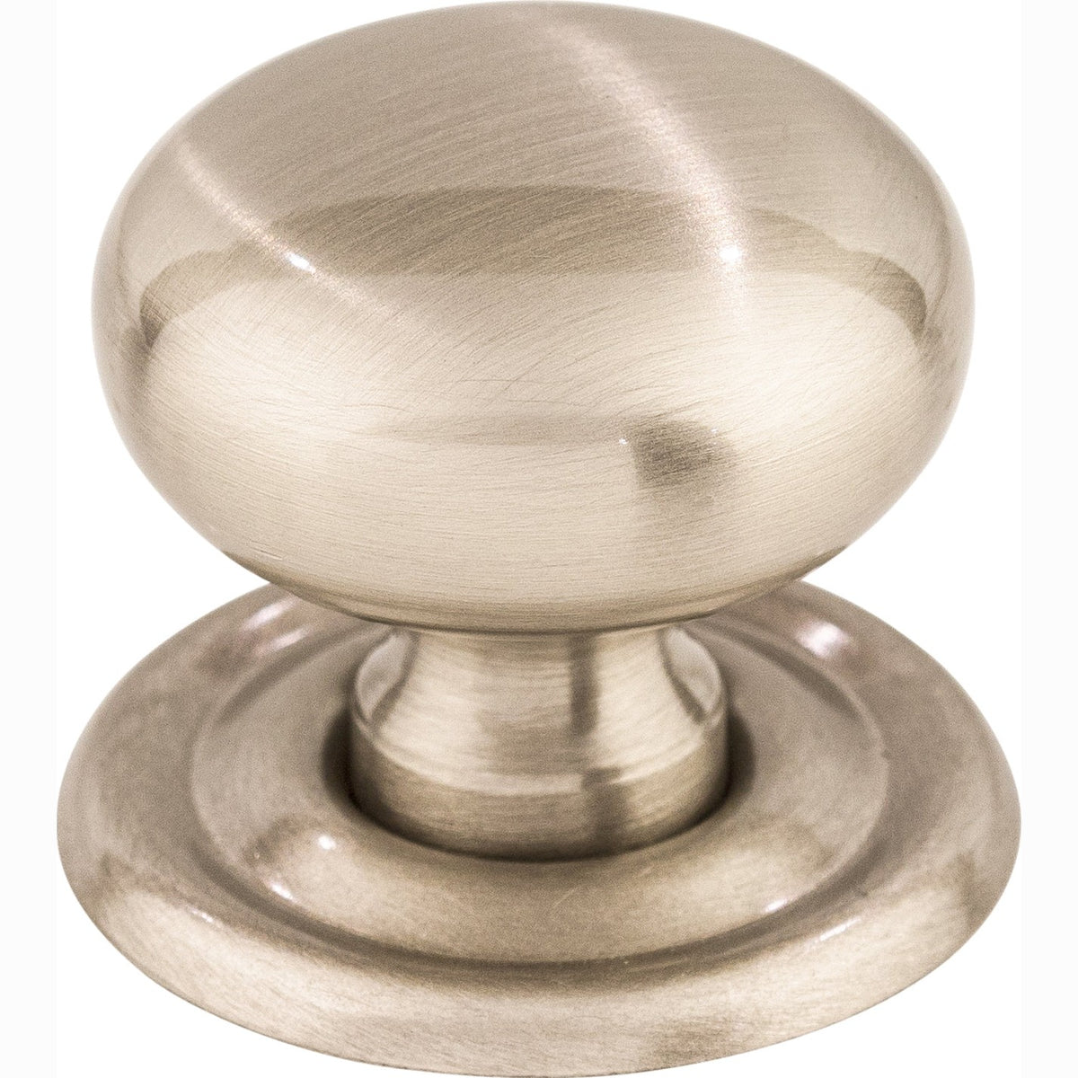 Top Knobs Victoria Series 1-1/4"L Knob, Brushed Satin Nickel