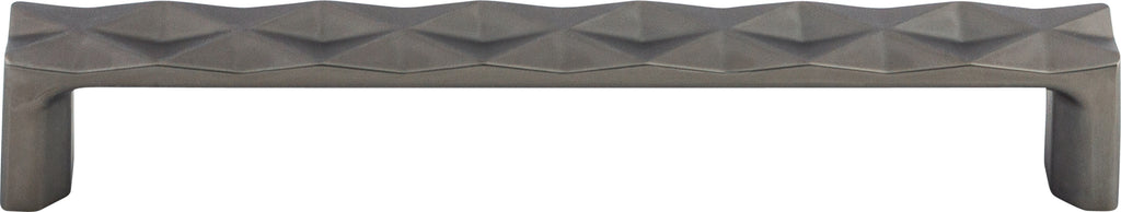 Top Knobs Quilted Series 6-5/16"(160mm) CC Pull, Ash Gray