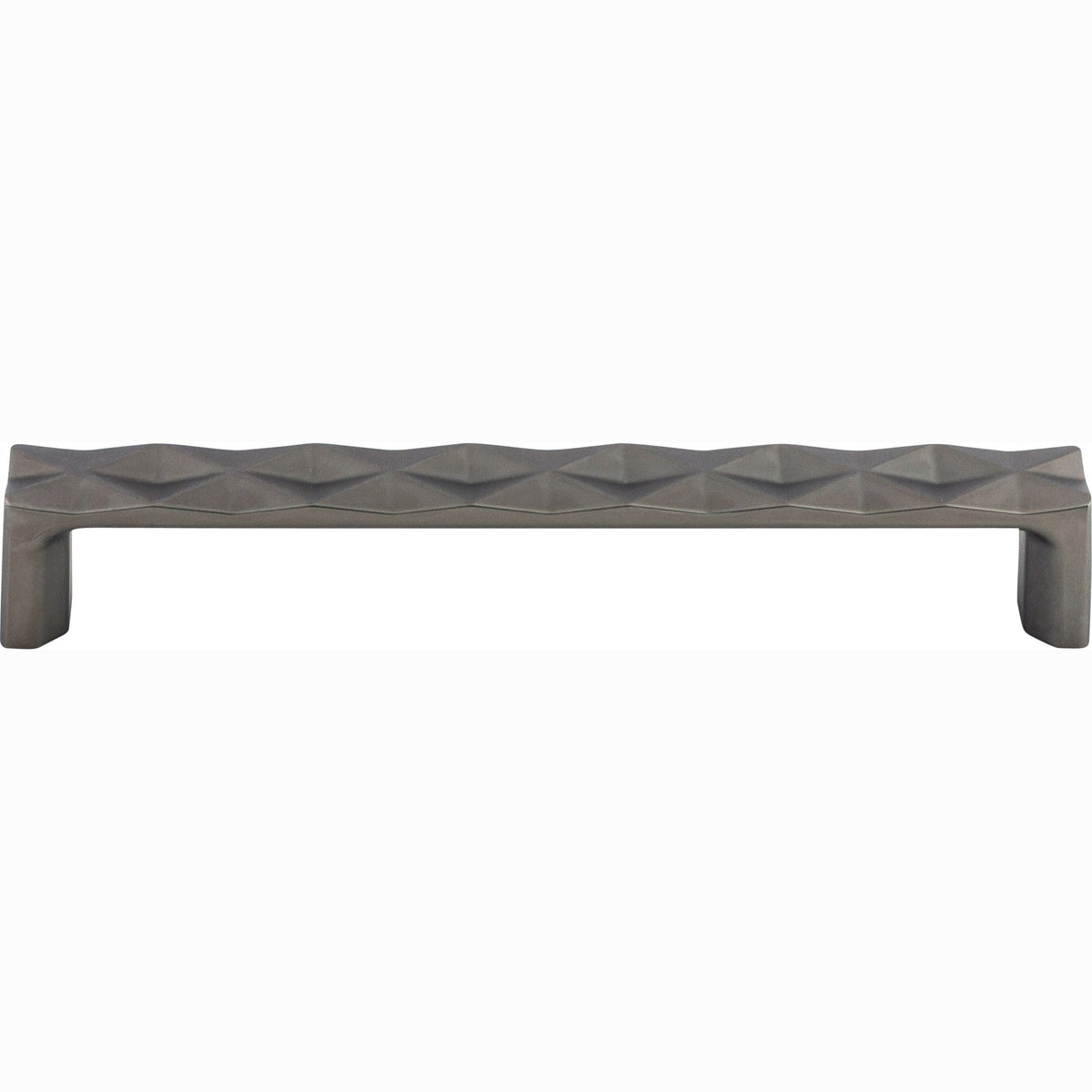 Top Knobs Quilted Series 6-5/16"(160mm) CC Pull, Ash Gray