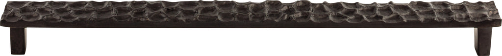 Top Knobs Cobblestone Series 12-9/16"(319mm) CC Pull, Coal Black
