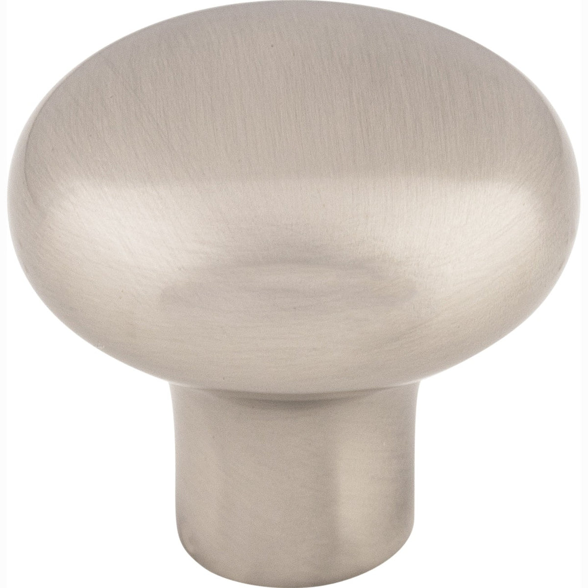 Top Knobs Aspen II Round Series 1-3/8"L Knob, Brushed Satin Nickel
