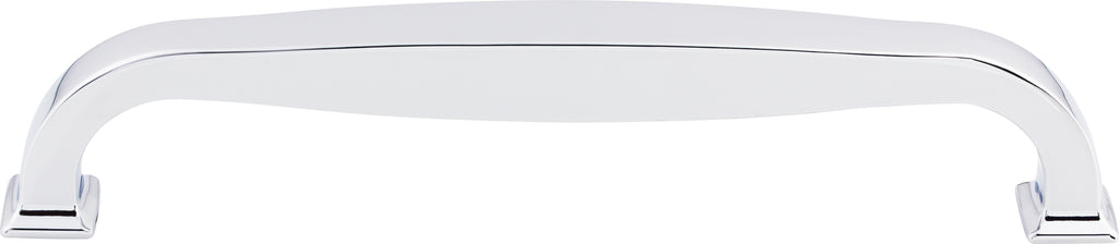 Top Knobs Contour Series 8"(203mm) CC Appliance Pull, Polished Chrome