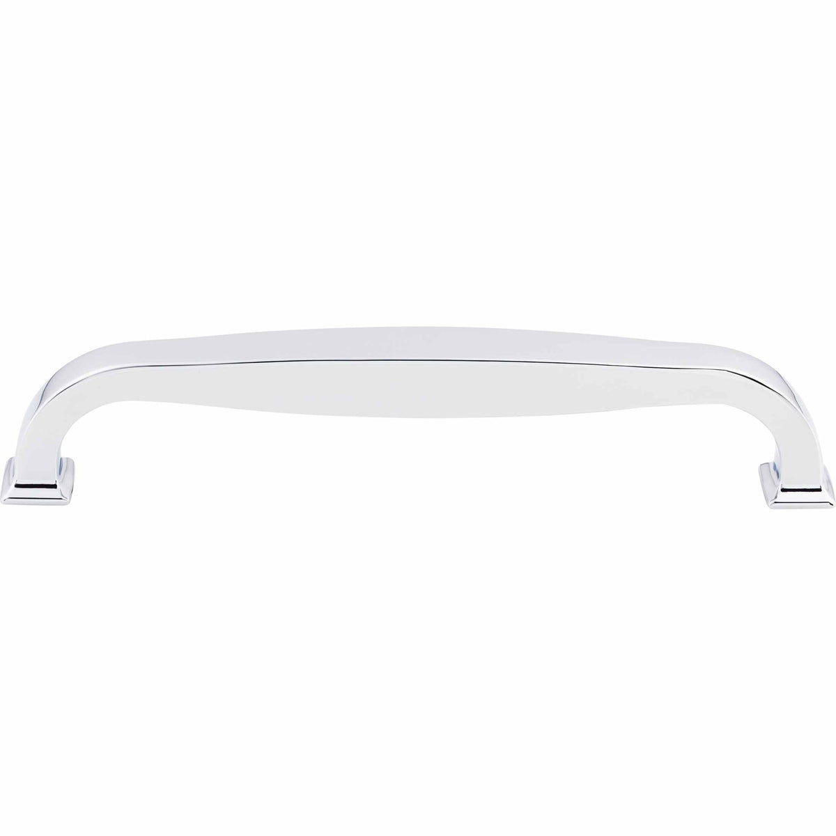 Top Knobs Contour Series 8"(203mm) CC Appliance Pull, Polished Chrome