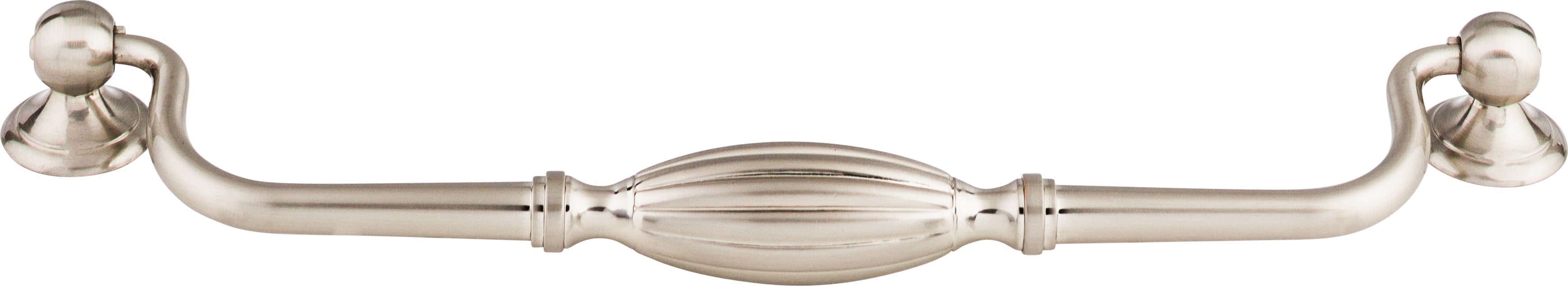 Top Knobs Tuscany Series 8-13/16"(223mm) CC Drop Pull, Brushed Satin Nickel