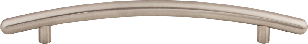 Top Knobs Curved Series 6-5/16"(160mm) CC Bar Pull, Brushed Satin Nickel