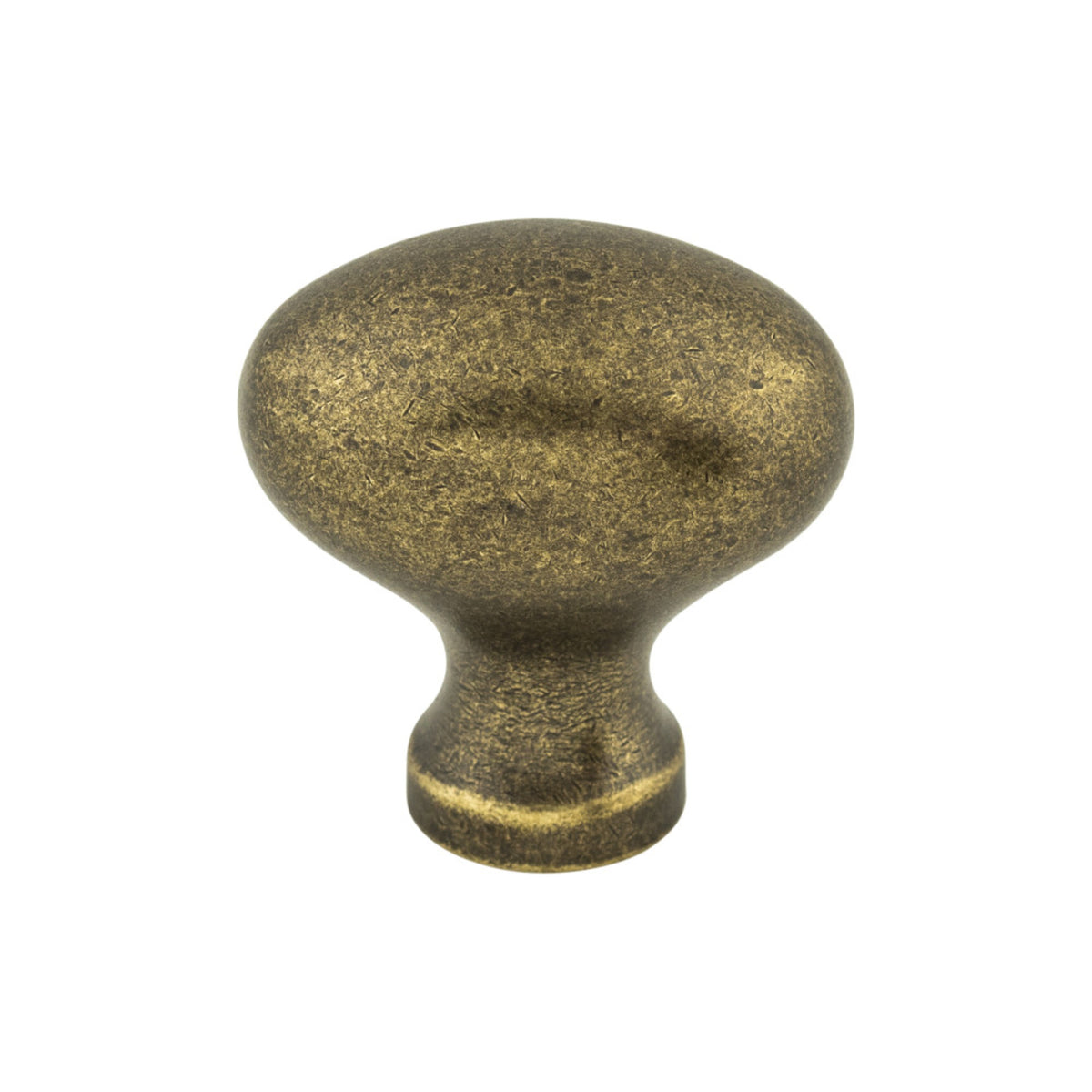 Egg 1 1/4" Length Oval Knob