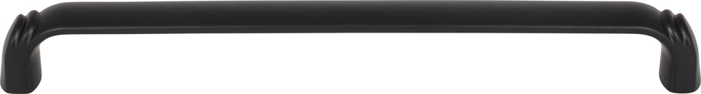 Top Knobs Pomander Series 12"(304mm) CC Appliance Pull, Flat Black