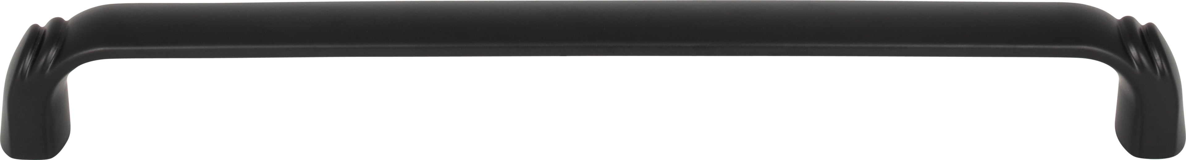 Top Knobs Pomander Series 12"(304mm) CC Appliance Pull, Flat Black