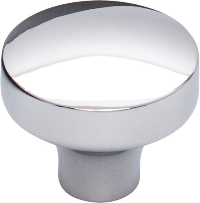 Top Knobs Kinney Series 1-1/2"L Knob, Polished Chrome