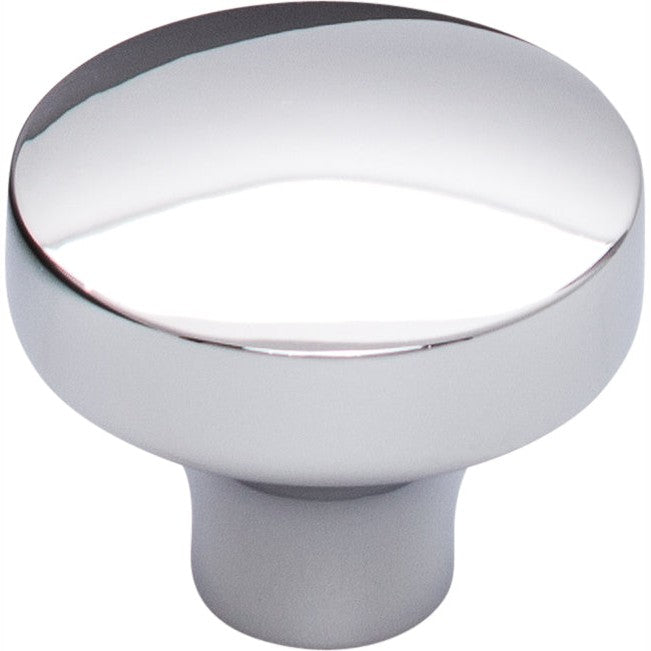 Top Knobs Kinney Series 1-1/2"L Knob, Polished Chrome