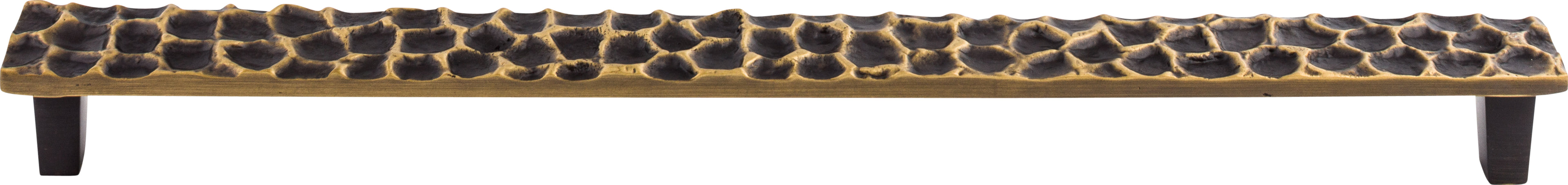 Top Knobs Cobblestone Series 12-9/16"(319mm) CC Pull, Brass Antique