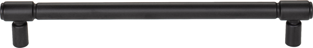Top Knobs Clarence Series 7-9/16"(192mm) CC Pull, Flat Black 