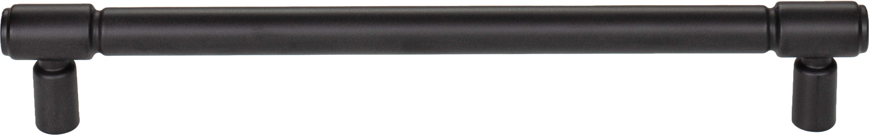 Top Knobs Clarence Series 7-9/16"(192mm) CC Pull, Flat Black 