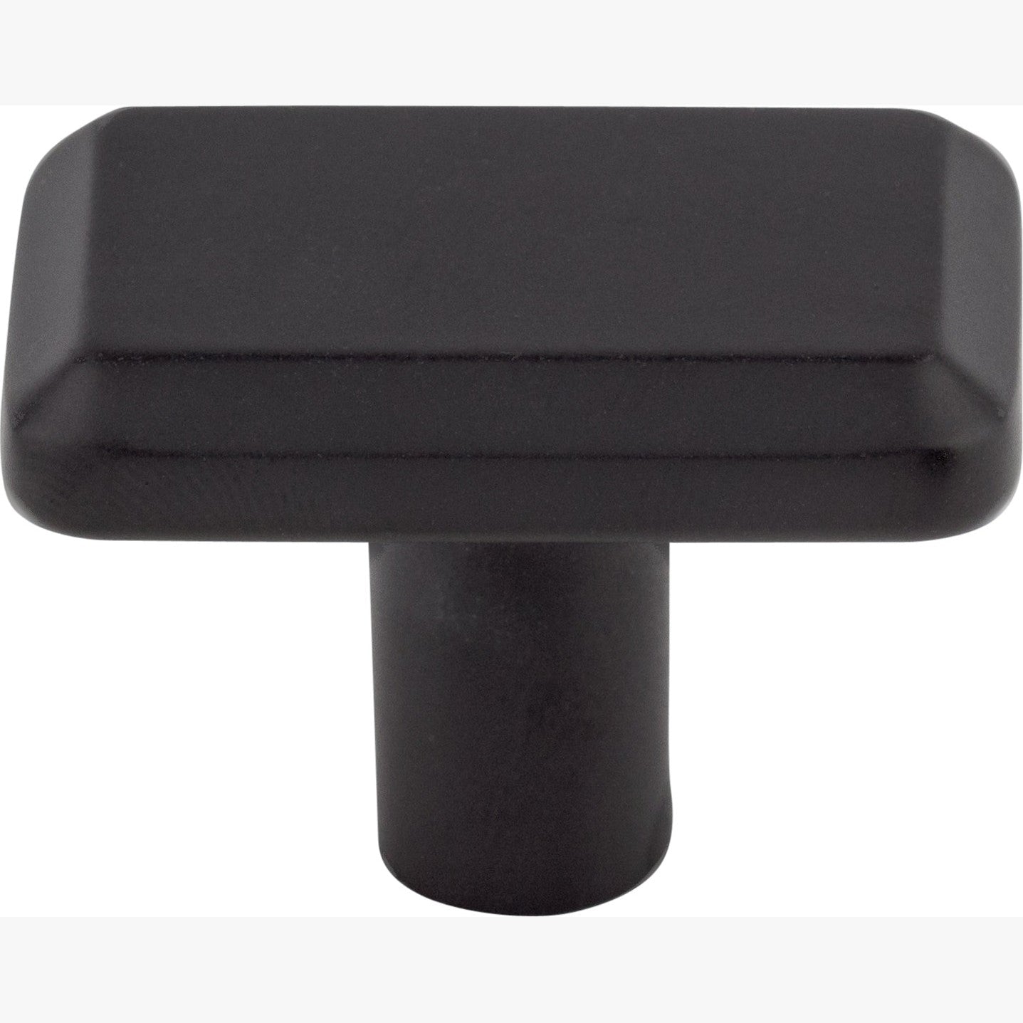 Top Knobs Telfair Series 1-1/2"L Knob, Flat Black