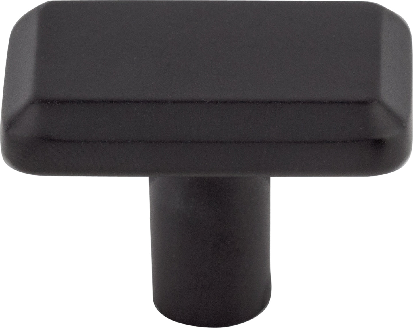 Top Knobs Telfair Series 1-1/2"L Knob, Flat Black
