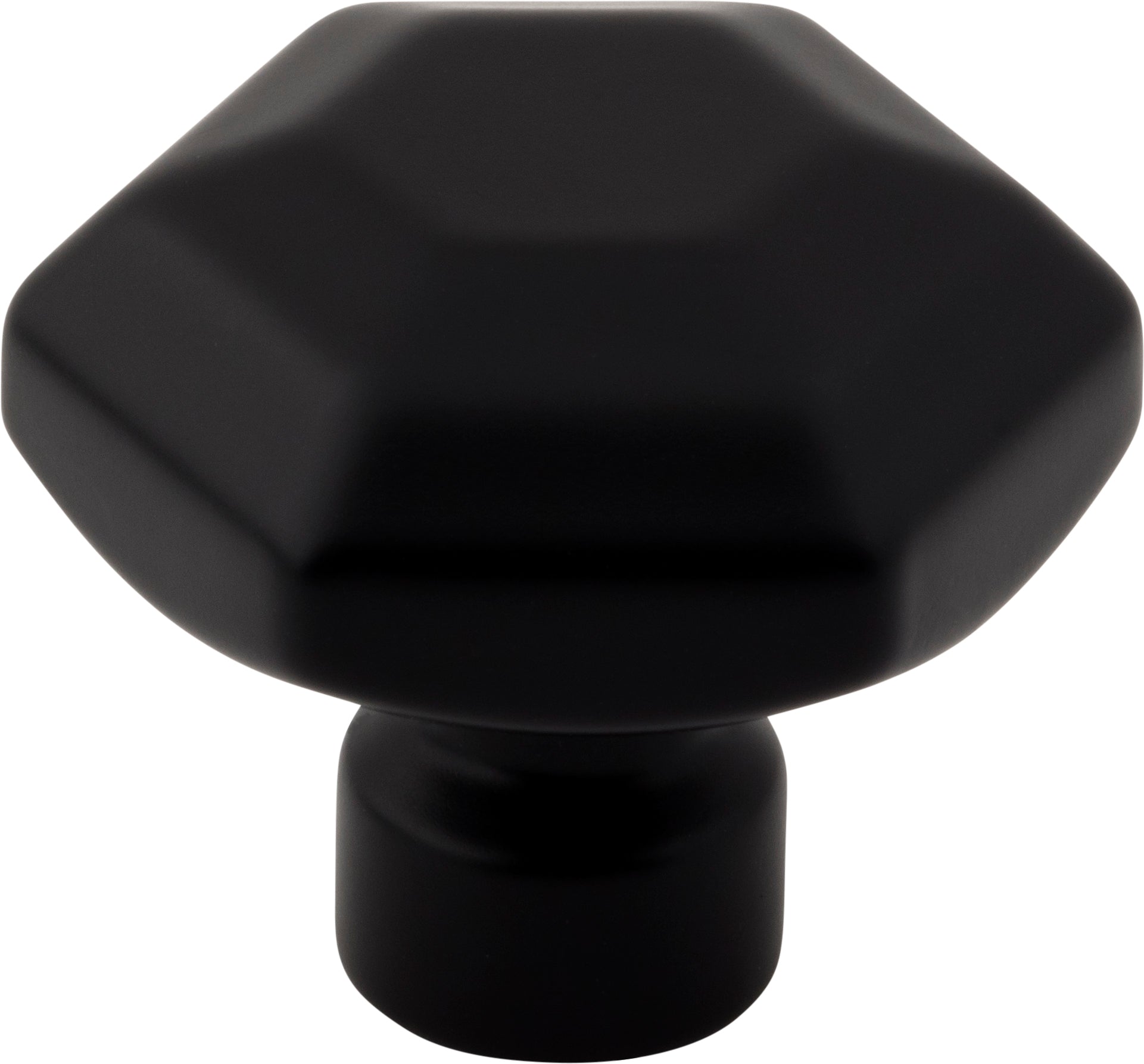 Top Knobs Dustin Series 1-1/4"-L Knob, Flat Black
