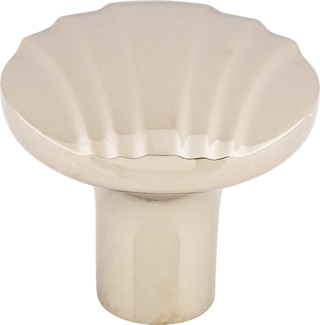 Top Knobs Victoria Falls Series 1-1/4"L Knob, Polished Nickel