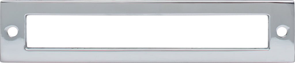 Top Knobs Hollin Series 5-1/16"(128mm) CC Backplate, Polished Chrome
