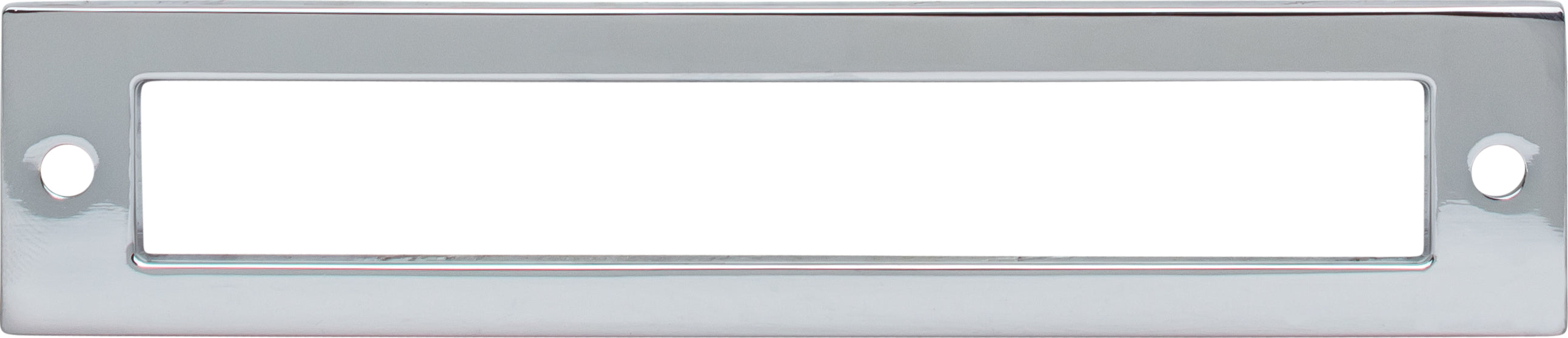 Top Knobs Hollin Series 5-1/16"(128mm) CC Backplate, Polished Chrome