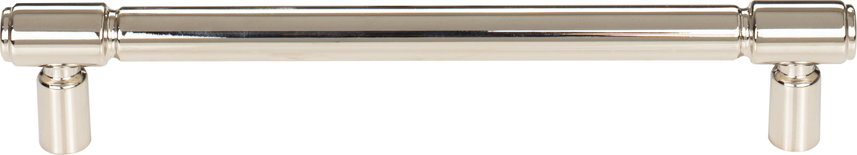 Top Knobs Clarence Series 6-5/16"(160mm) CC Pull, Polished Nickel
