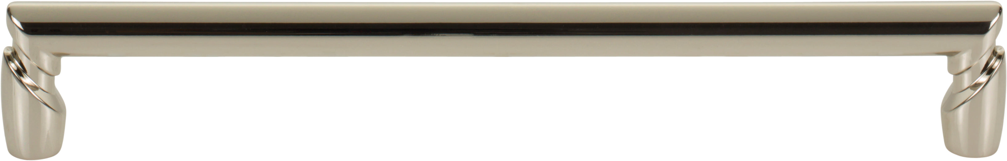 Top Knobs Florham Series 7-9/16"(192mm) CC Pull, Polished Nickel