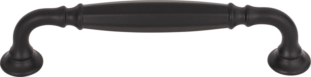 Top Knobs Barrow Series 5-1/16"(128mm) CC Pull, Flat Black