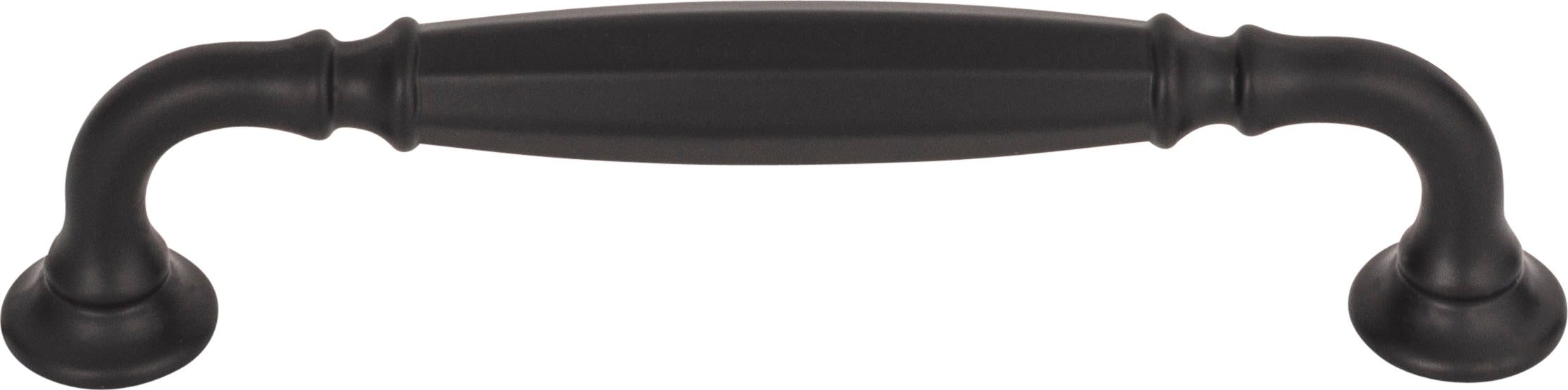 Top Knobs Barrow Series 5-1/16"(128mm) CC Pull, Flat Black
