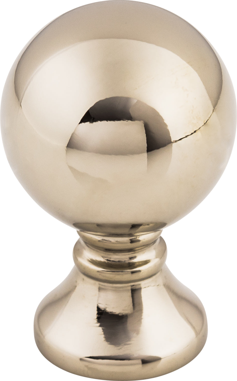 Top Knobs Kara Series 1"L Knob, Polished Nickel